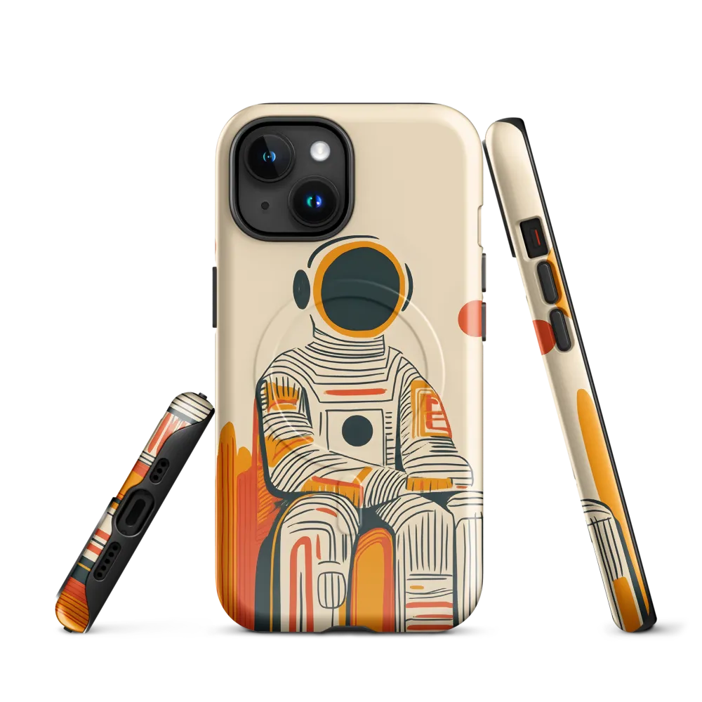 Contemplation of the Stars | Phone Case |  15 | MagSafe® Tough Case | Glossy