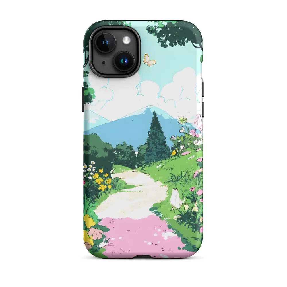 A Serene Journey Through Nature | Phone Case |  15 Plus | Tough Case | Matte
