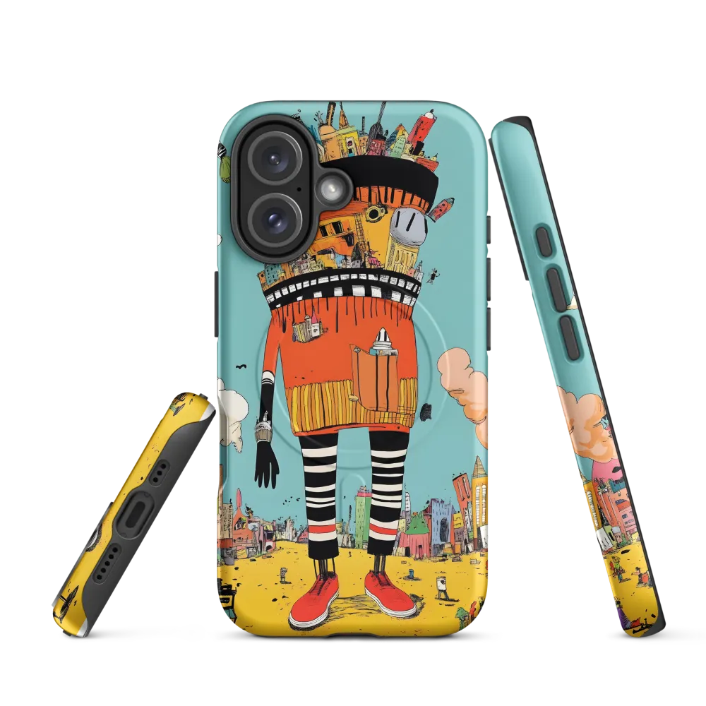 Urban Fantasia: A Whimsical Encounter | Phone Case |  16 | MagSafe® Tough Case | Matte