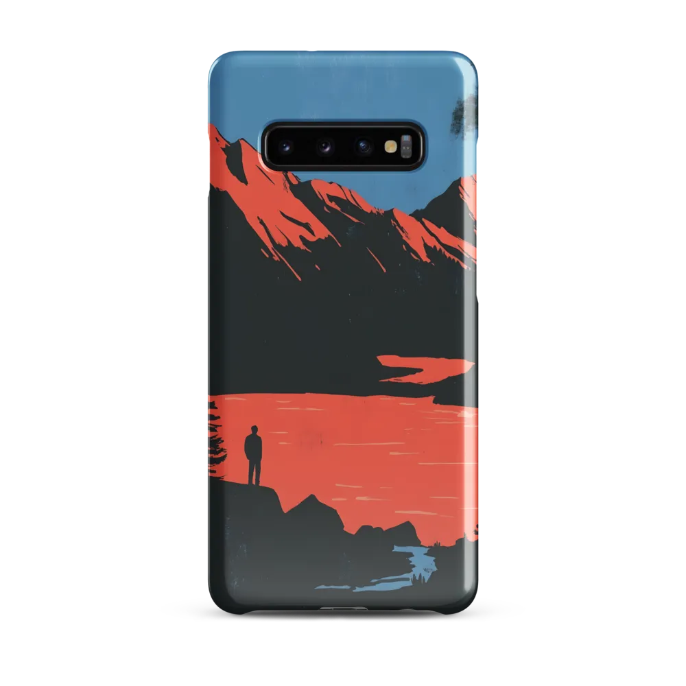 Serenity in Contrast | Phone Case |  S10 Plus | Snap Case | Glossy