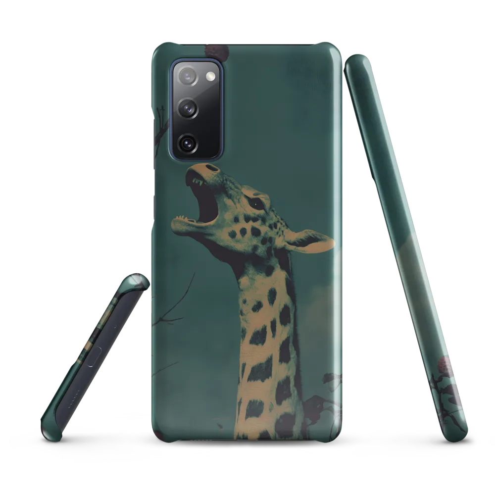 Whispers of the Tall: A Surreal Giraffe Encounter
