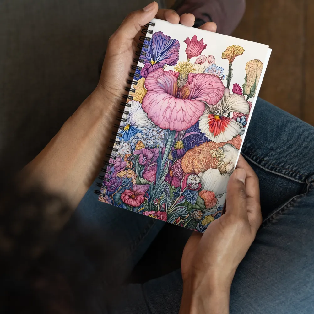 Blooming Opulence | Spiral Notebook