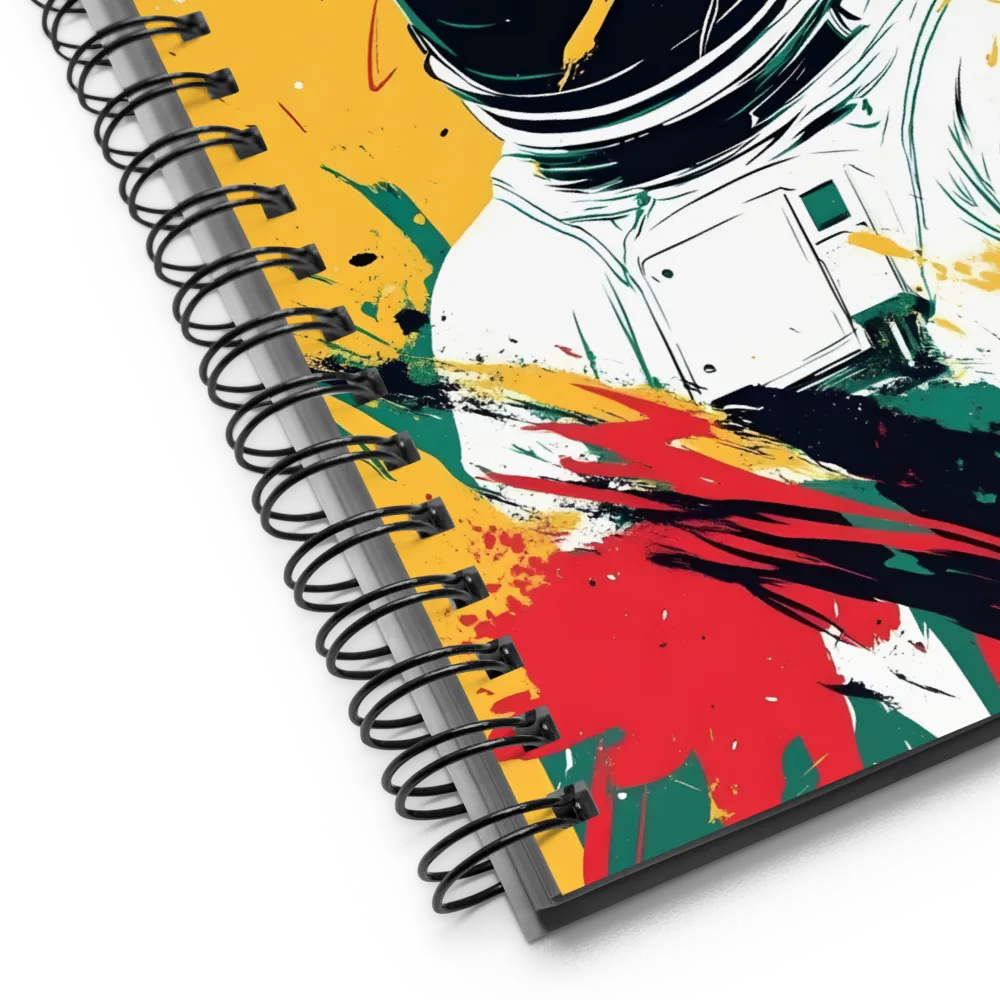 Galactic Explorer: A Modern Odyssey | Spiral Notebook