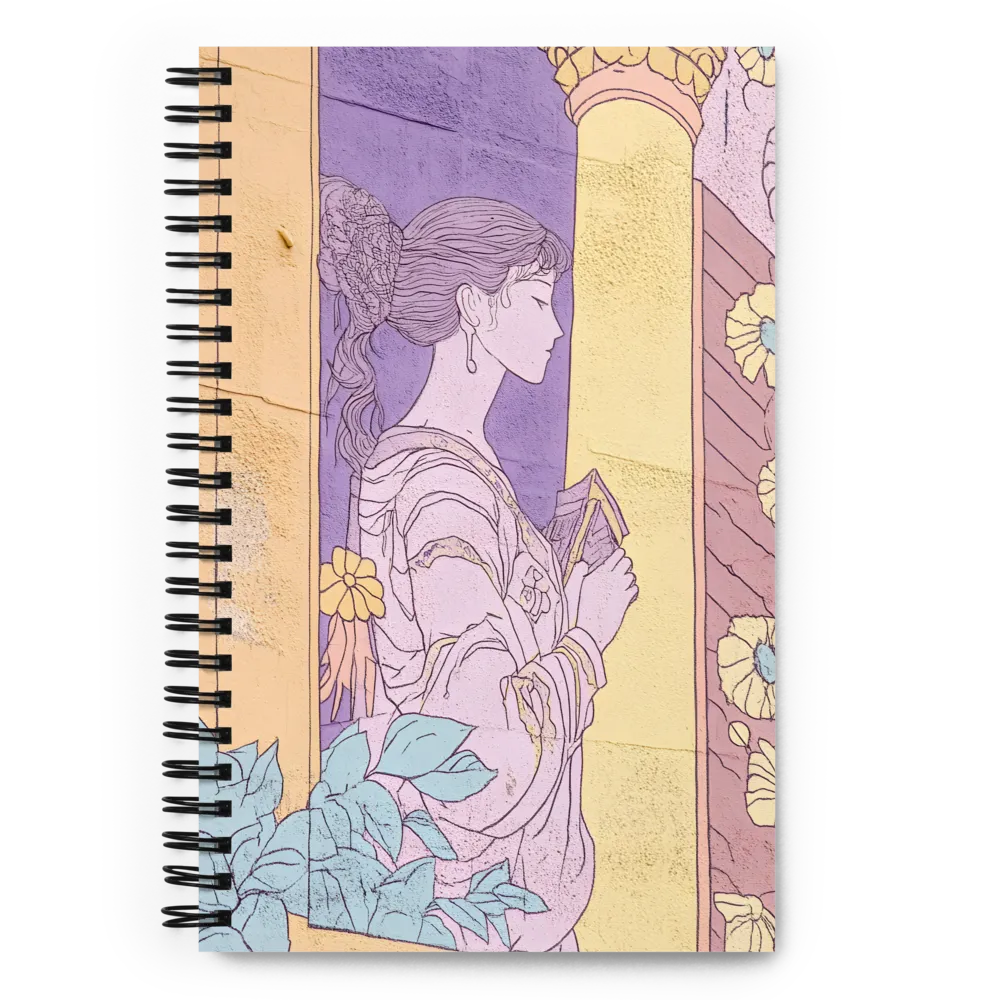 Whispers of Serenity | Spiral Notebook