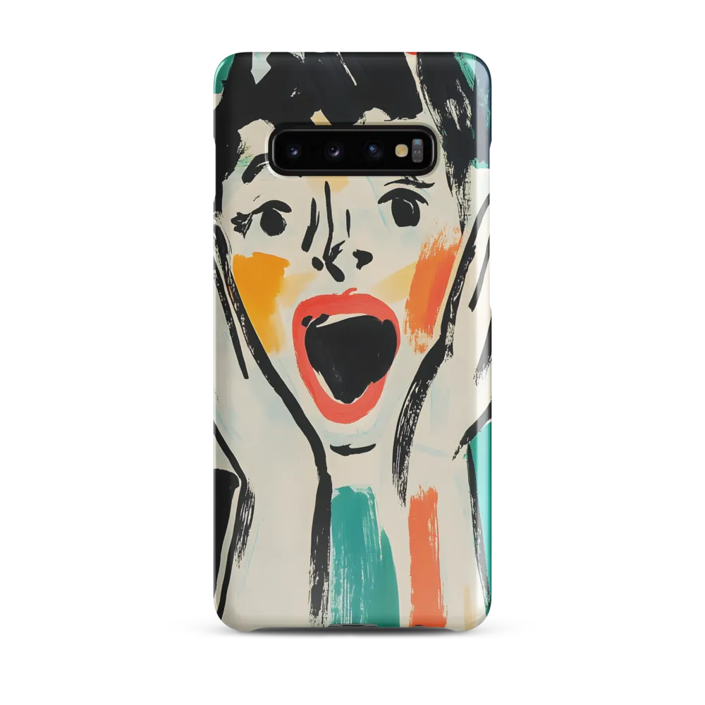 Outburst of Emotion | Phone Case |  S10 Plus | Snap Case | Glossy