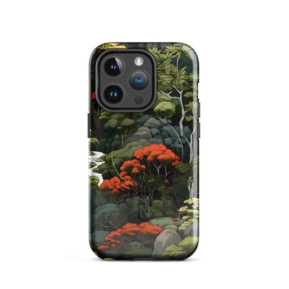 Whispers of the Forest | Phone Case |  14 Pro | MagSafe® Tough Case | Glossy