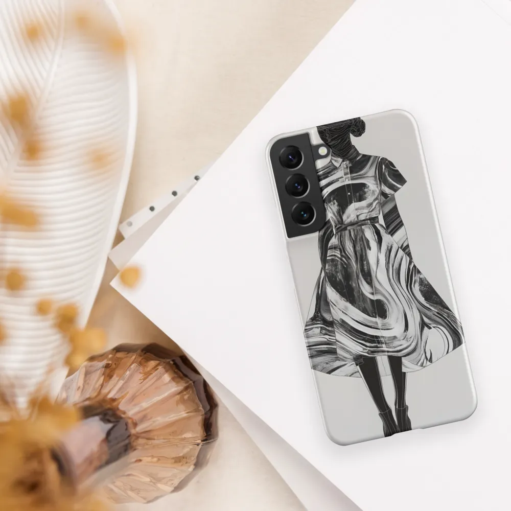 Whirls of Elegance: A Contemporary Fashion Design