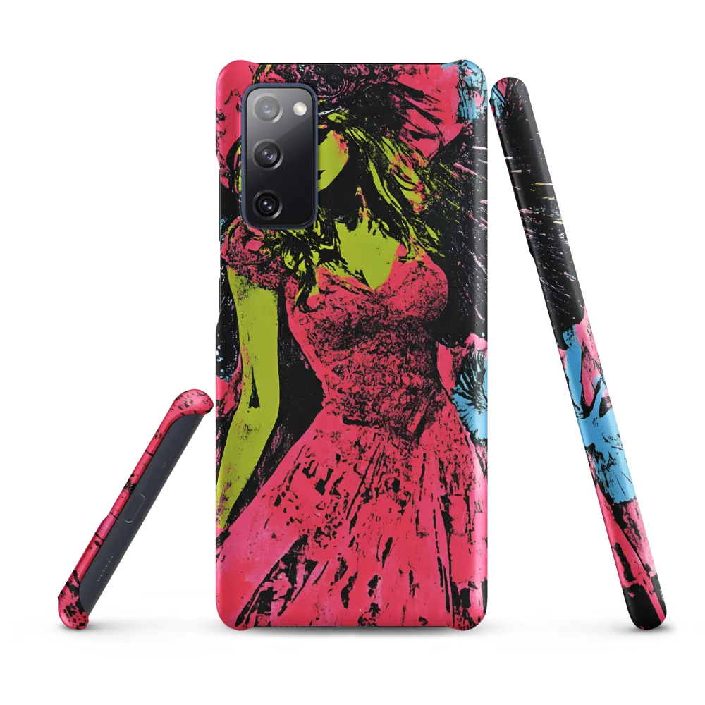 Mystical Angel in Neon Dreams