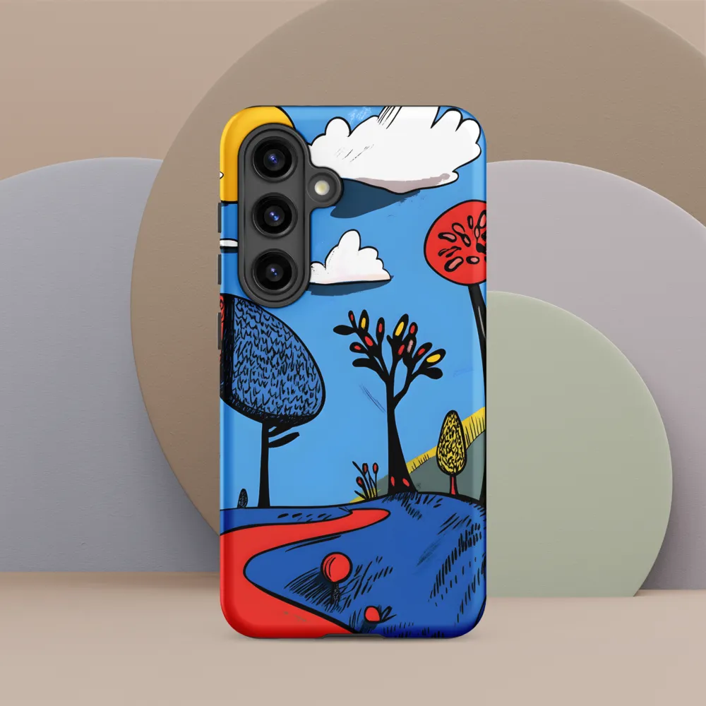 A Playful Journey Through Whimsical Woods | Phone Case |  S24 | Tough Case | Matte