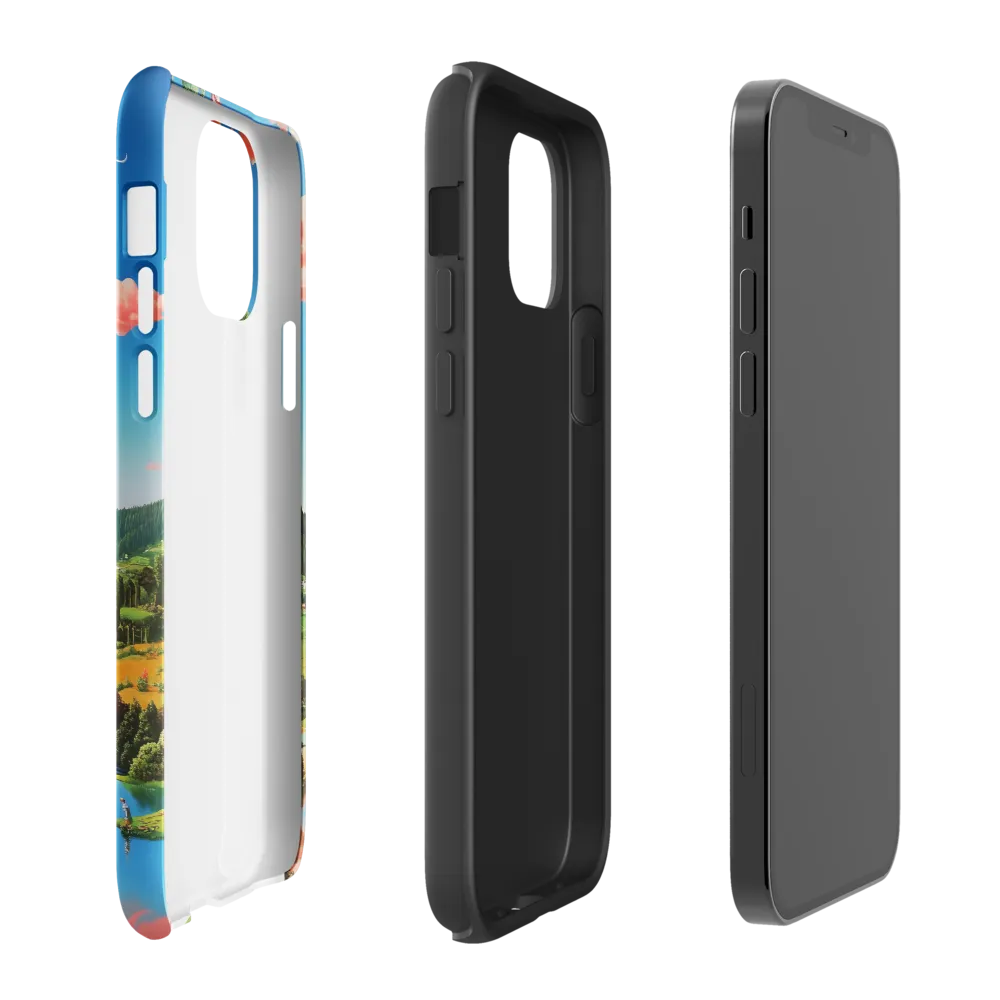 Whimsical Harmony of Nature | Phone Case |  12 | Tough Case | Glossy