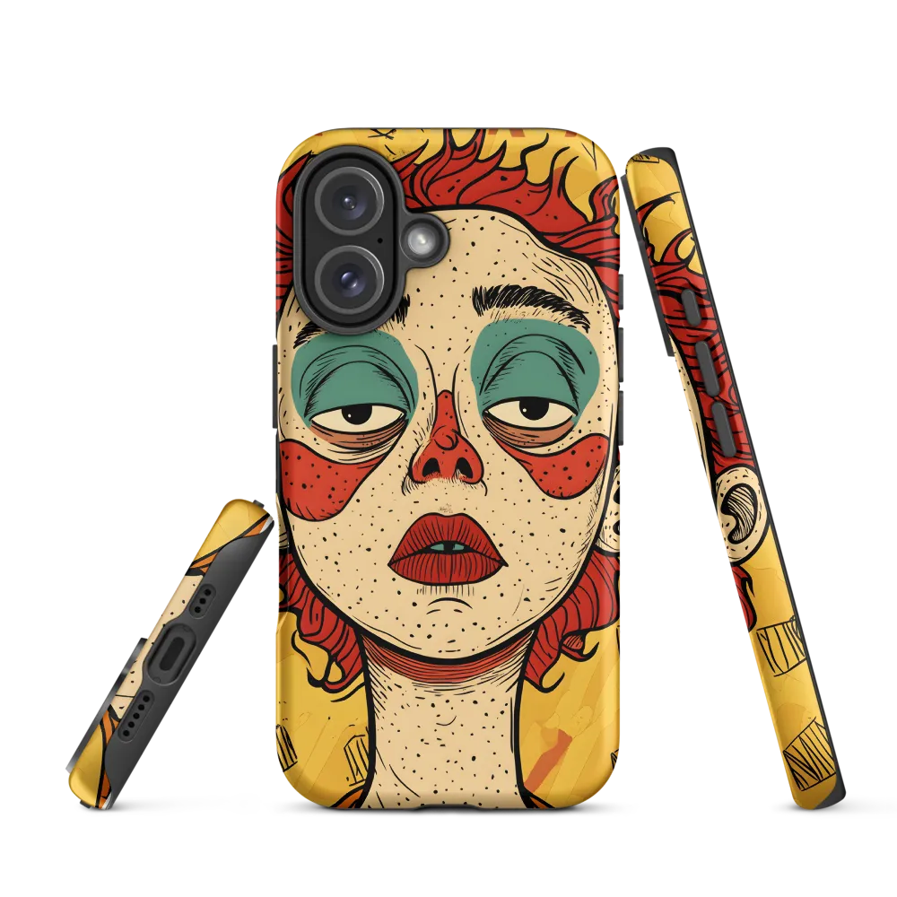 Contemplative Clown | Phone Case