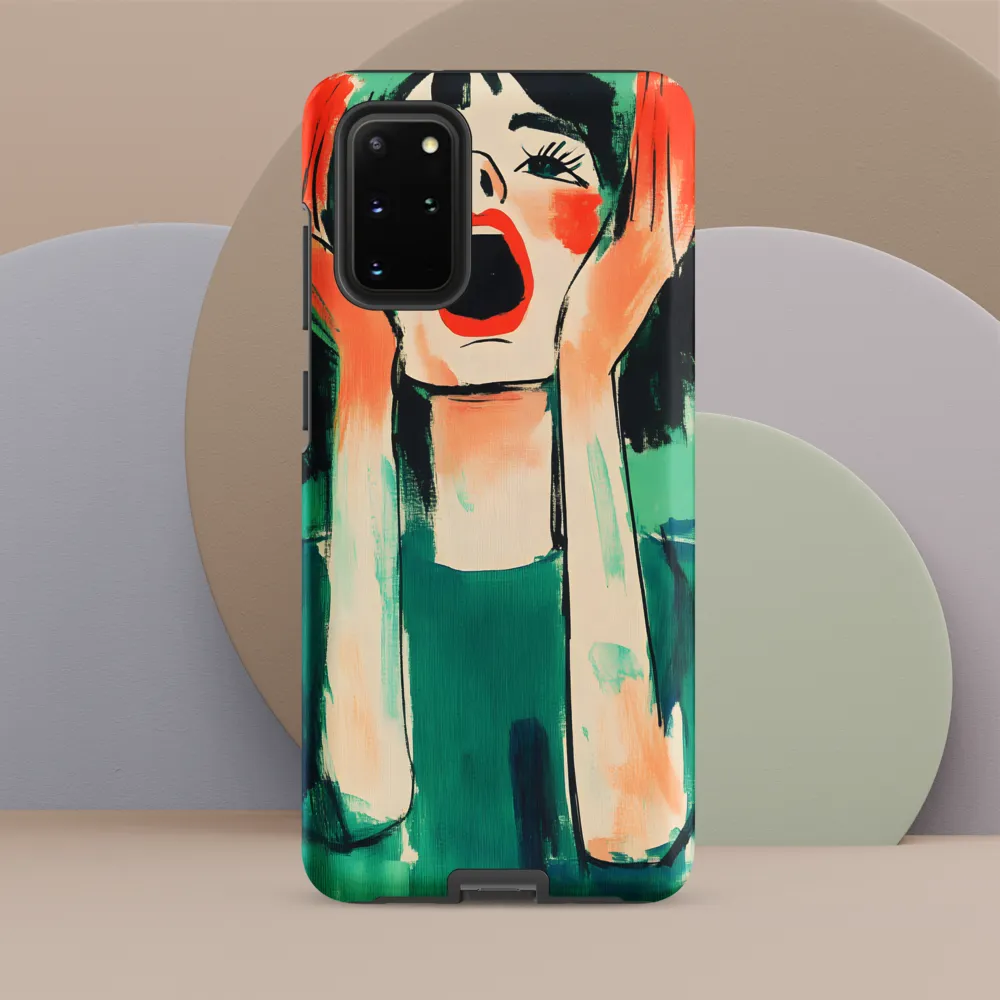 A Cry for Help | Phone Case |  S20 Plus | Tough Case | Matte
