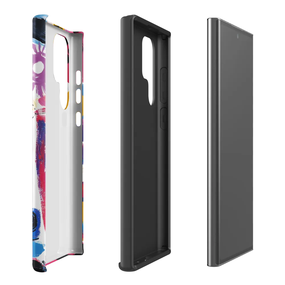 Crowned Serenity: A Meditative Journey | Phone Case |  S22 Ultra | Tough Case | Matte