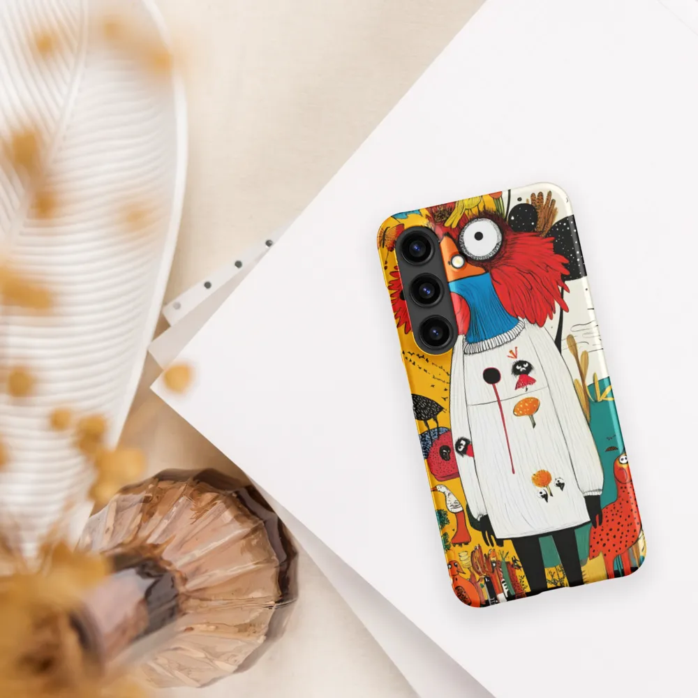 Whimsical Bird's Embrace