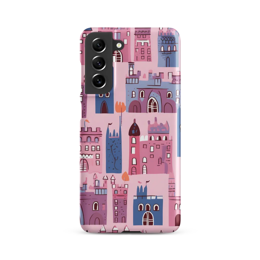 Whimsical Castles: A Playful Tapestry | Phone Case |  S21 FE | Snap Case | Matte