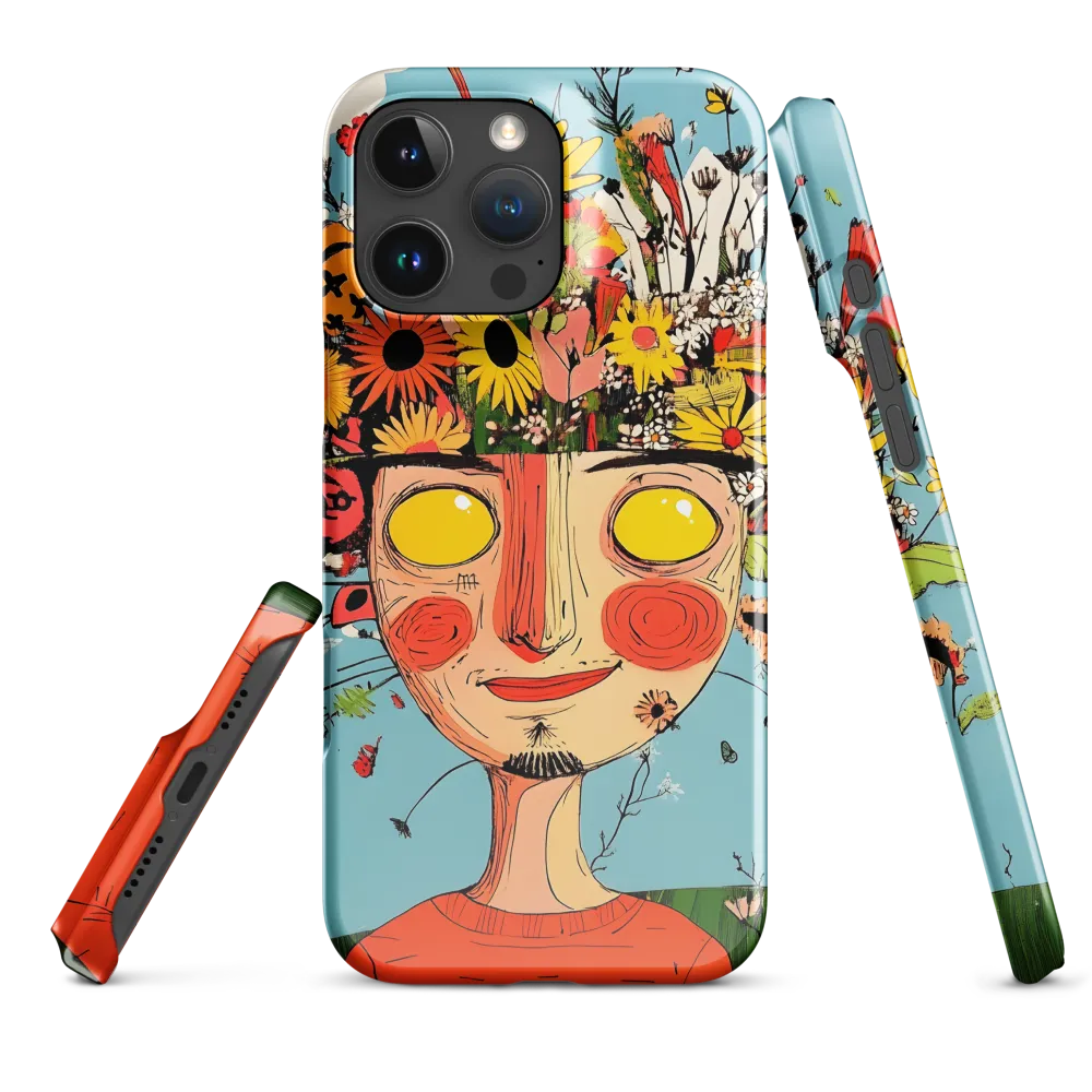 Whimsical Bloom | Phone Case |  16 Pro Max | Snap Case | Glossy