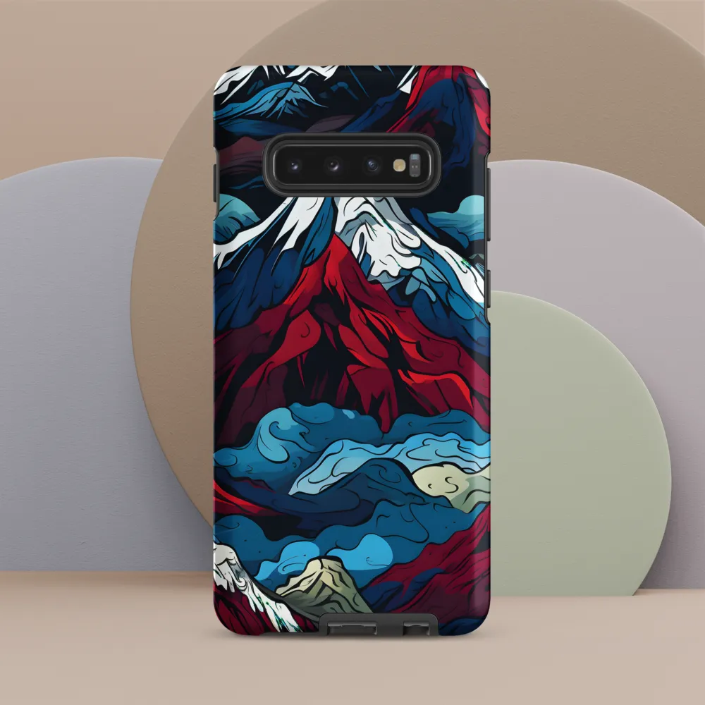 Mountain Majesty: An Abstract Voyage