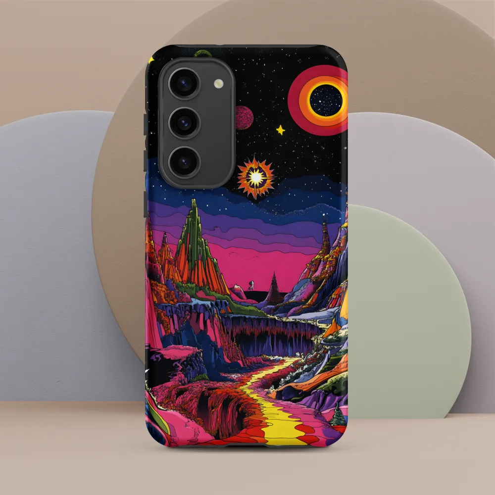 Galactic Wonders: A Journey Through an Alien Landscape