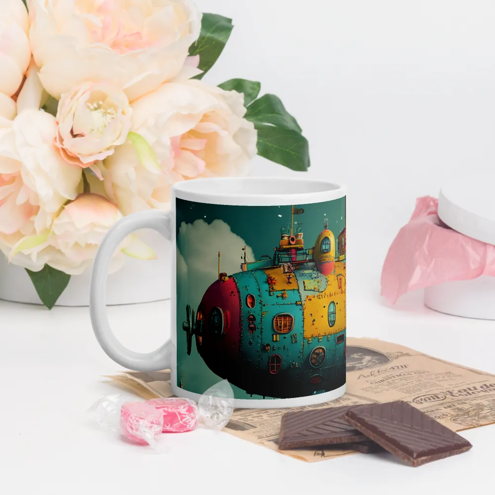 Submerged Dreams: A Whimsical Voyage | Mugs | Multiple Sizes & Colors