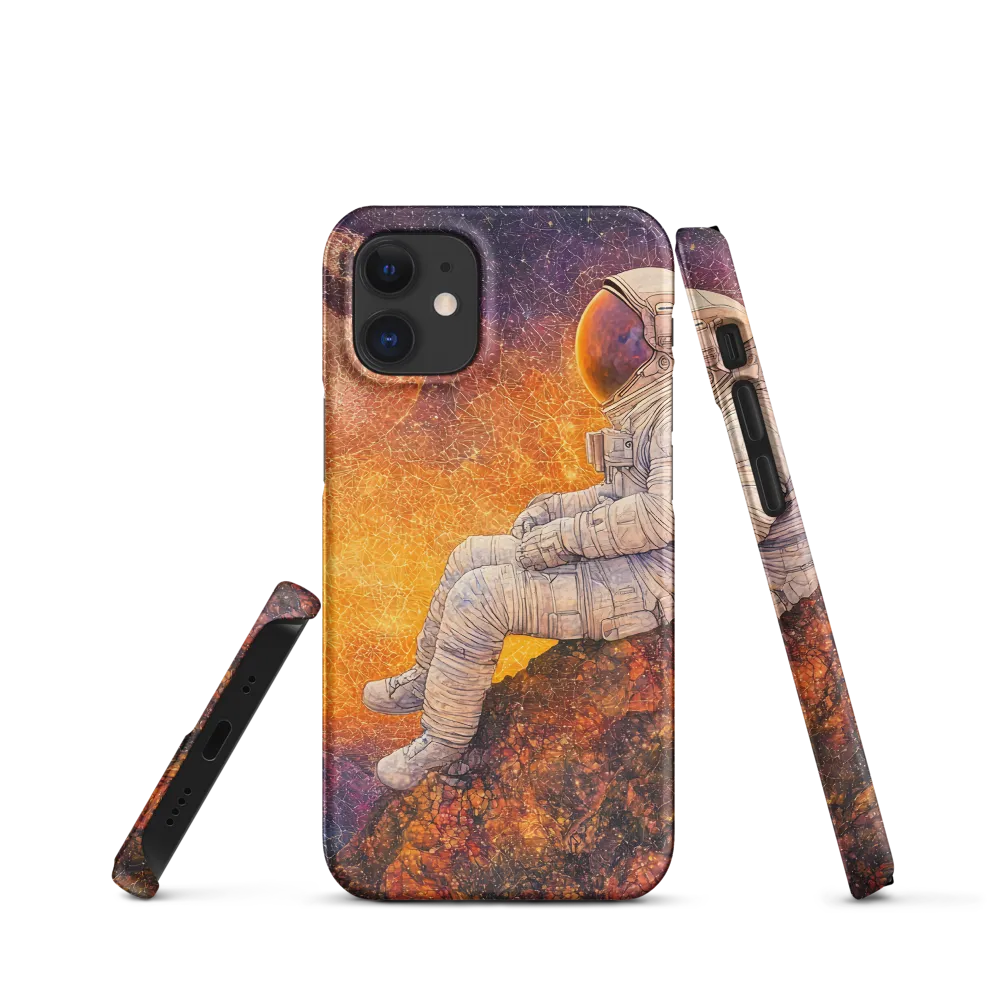 Cosmic Contemplation | Phone Case |  12 Mini | Snap Case | Matte
