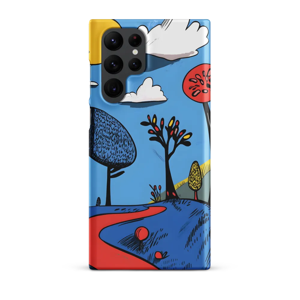 A Playful Journey Through Whimsical Woods | Phone Case |  S22 Ultra | Snap Case | Matte