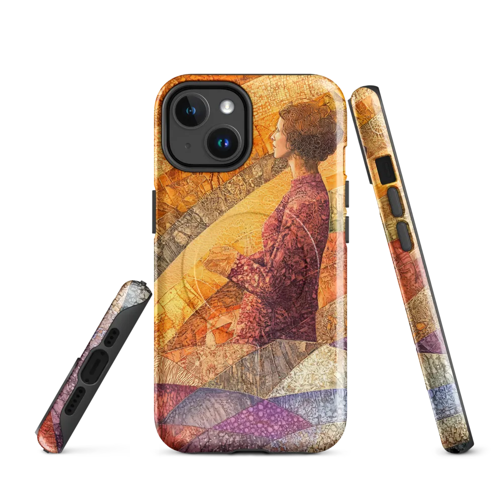 Whispers of Contemplation | Phone Case |  14 | MagSafe® Tough Case | Glossy