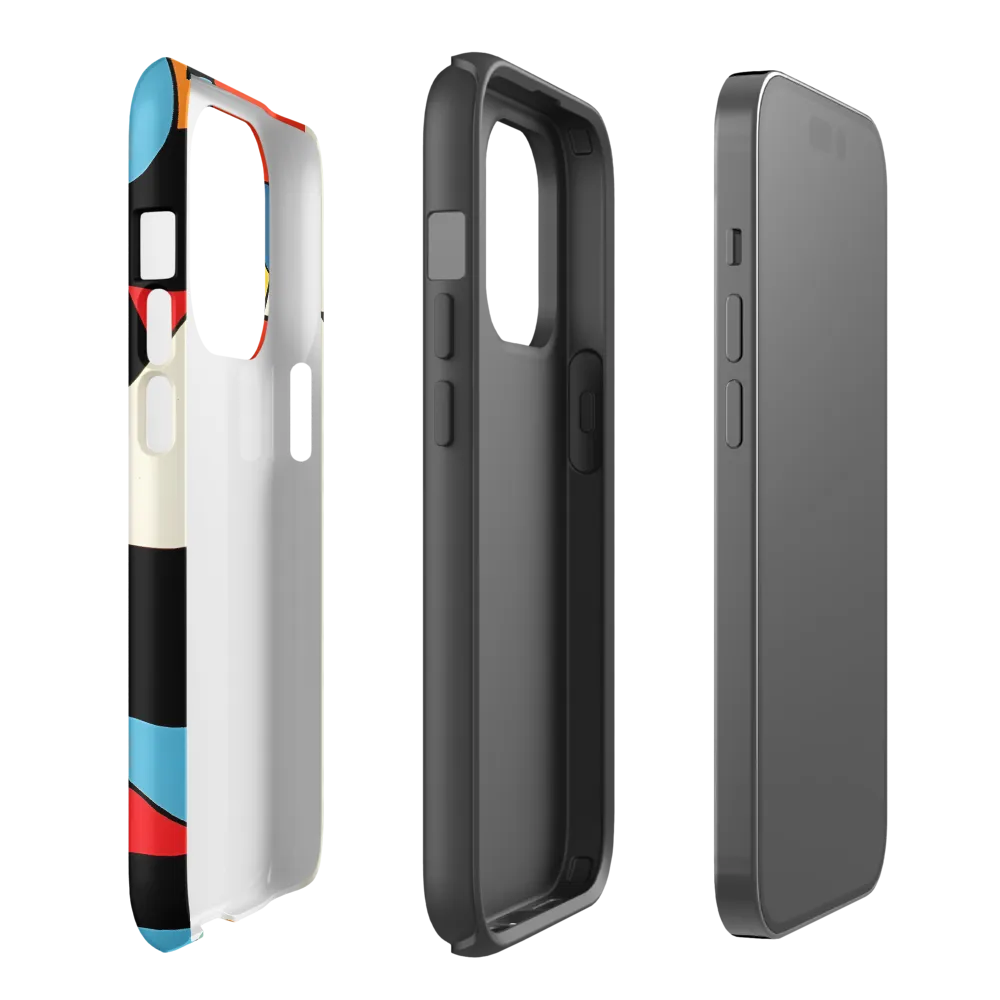 The Play of Shapes | Phone Case |  14 Pro | Tough Case | Matte