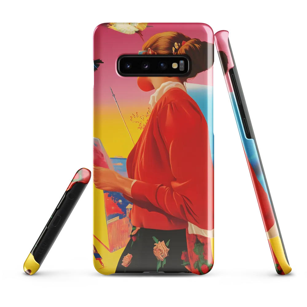 Whispers of Color | Phone Case |  S10 Plus | Snap Case | Glossy