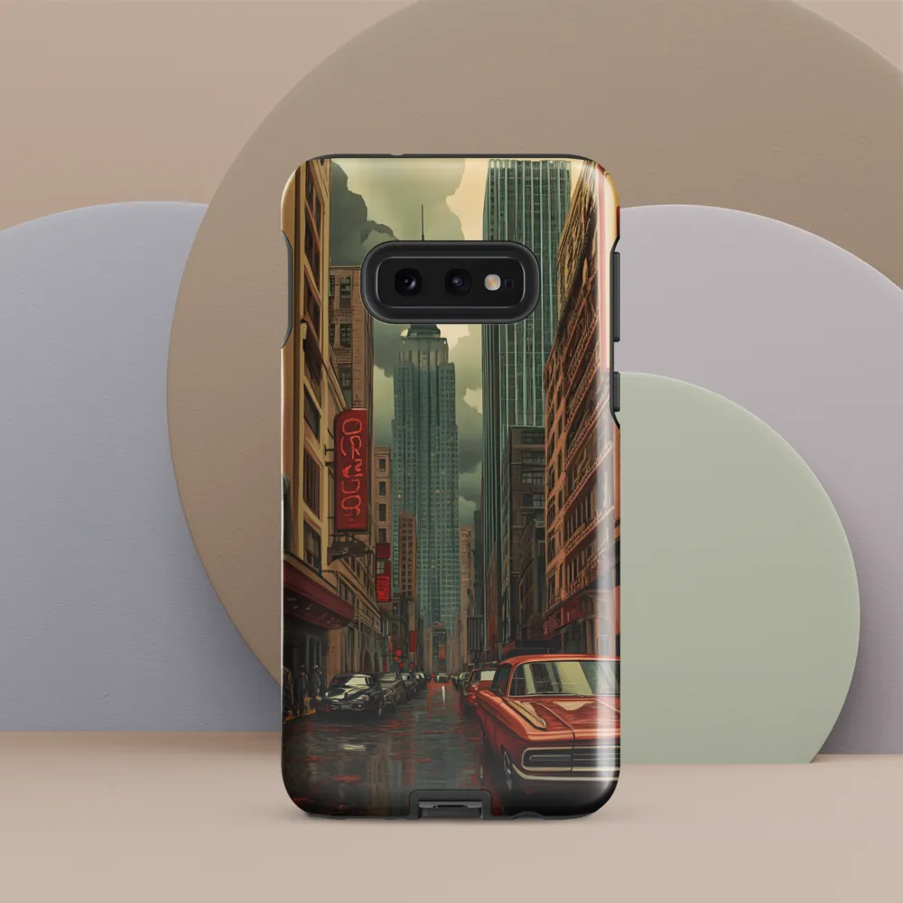 Nostalgic Cityscape: Reflections of a Forgotten Era