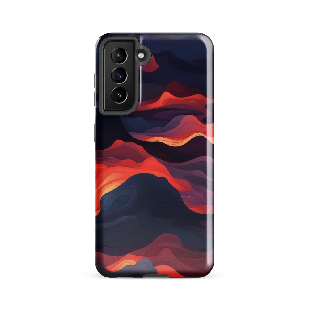 Ethereal Waves of Color | Phone Case |  S21 FE | Tough Case | Glossy