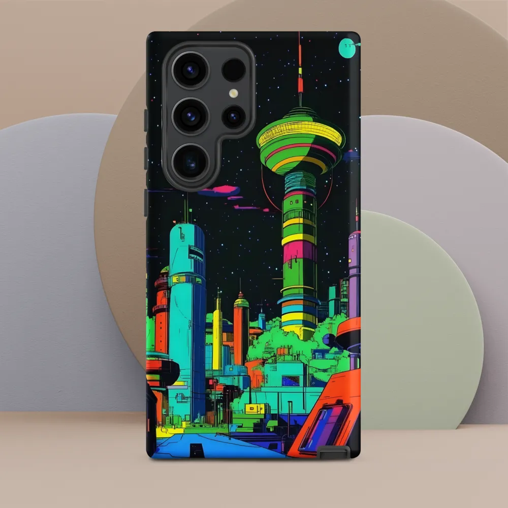 Neon Dreams: A Futuristic Cityscape