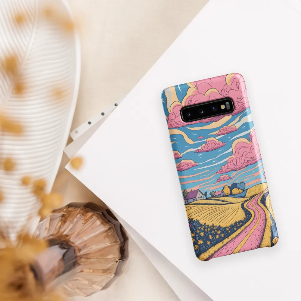 Idyllic Countryside Journey | Phone Case |  S10 | Snap Case | Matte