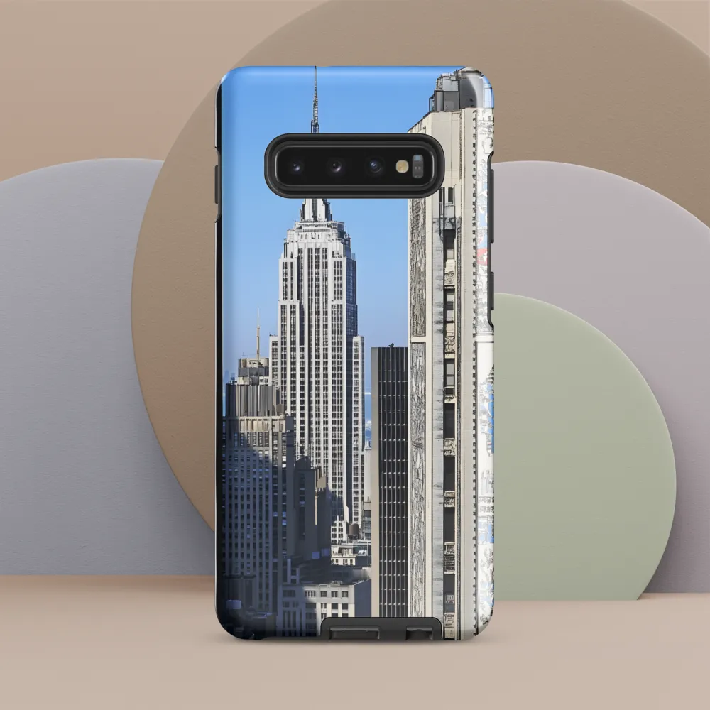 Urban Elegance: New York's Iconic Skyline | Phone Case |  S10 Plus | Tough Case | Glossy