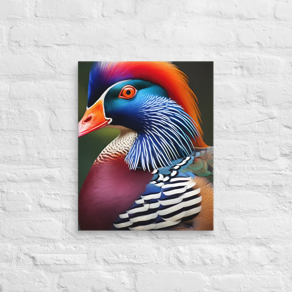 The Majestic Mandarin | Canvas | 16″×20″