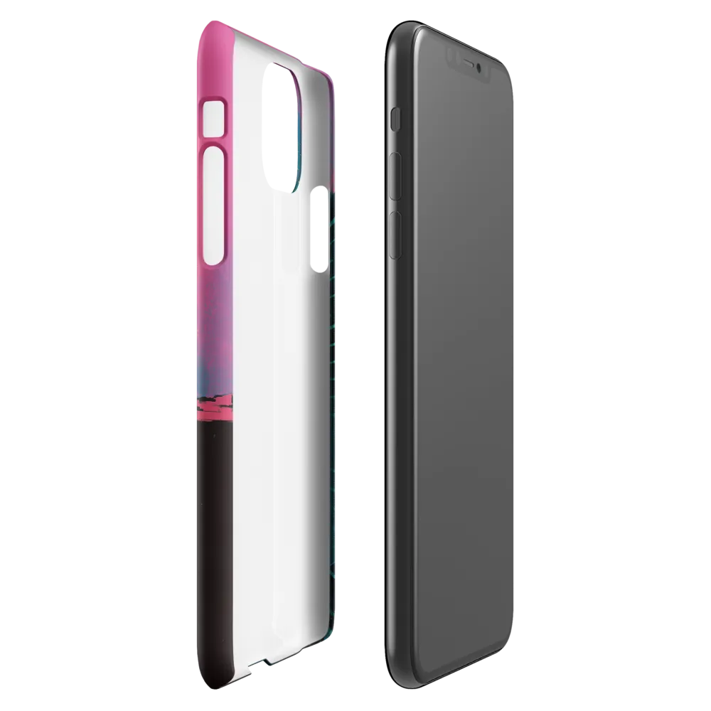 Neon Horizon | Phone Case |  11 Pro Max | Snap Case | Glossy