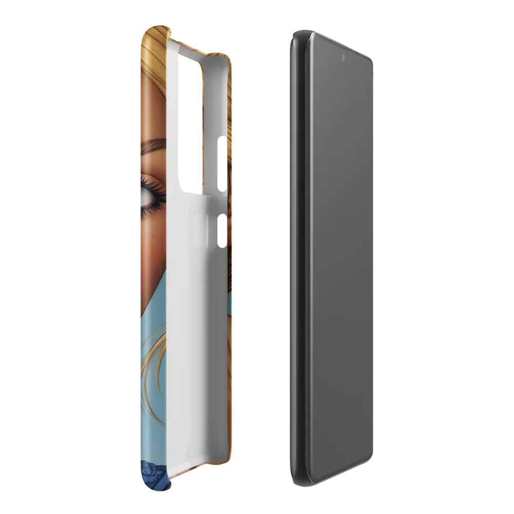 Serenity in Blue | Phone Case |  S21 Ultra | Snap Case | Matte