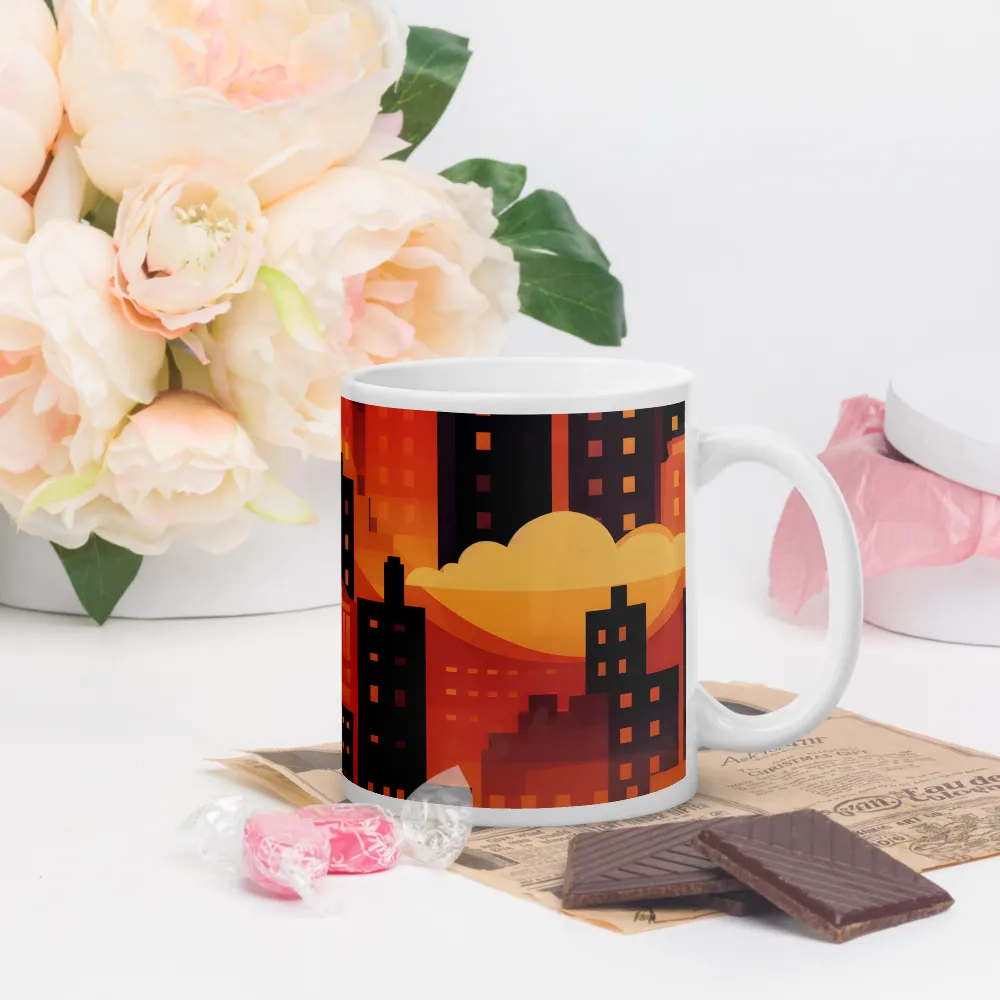 Radiance of the Urban Horizon | Mugs | Multiple Sizes & Colors