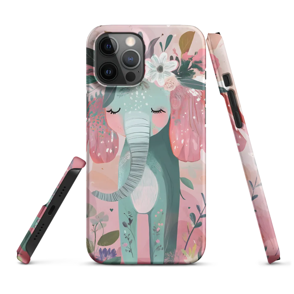 Whimsical Elephant in Bloom