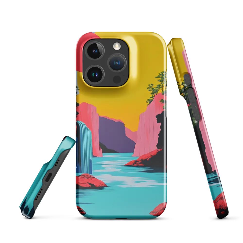 Dreamscape of Pink Cliffs and Turquoise Waters
