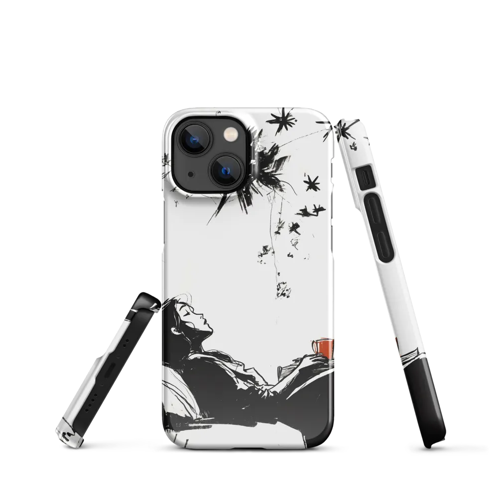 Contemplative Serenity | Phone Case |  13 Mini | Snap Case | Glossy