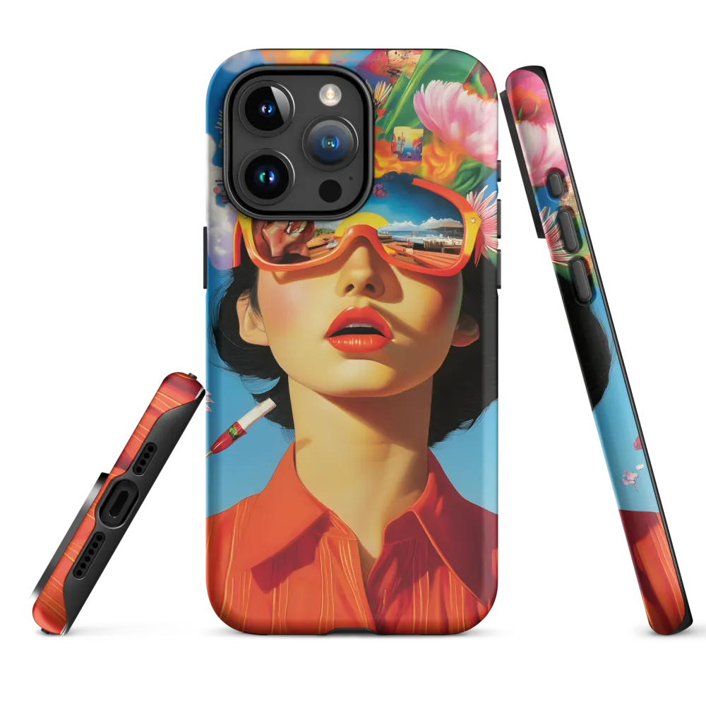 Reflections of Whimsy | Phone Case |  15 Pro Max | Tough Case | Matte