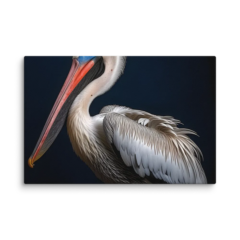 Majestic Pelican Portrait