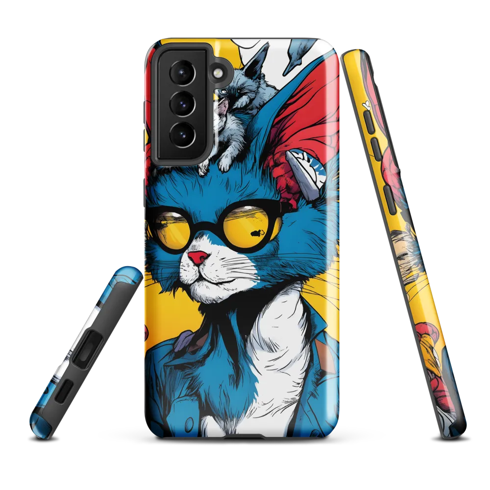 Whimsical Feline Coolness