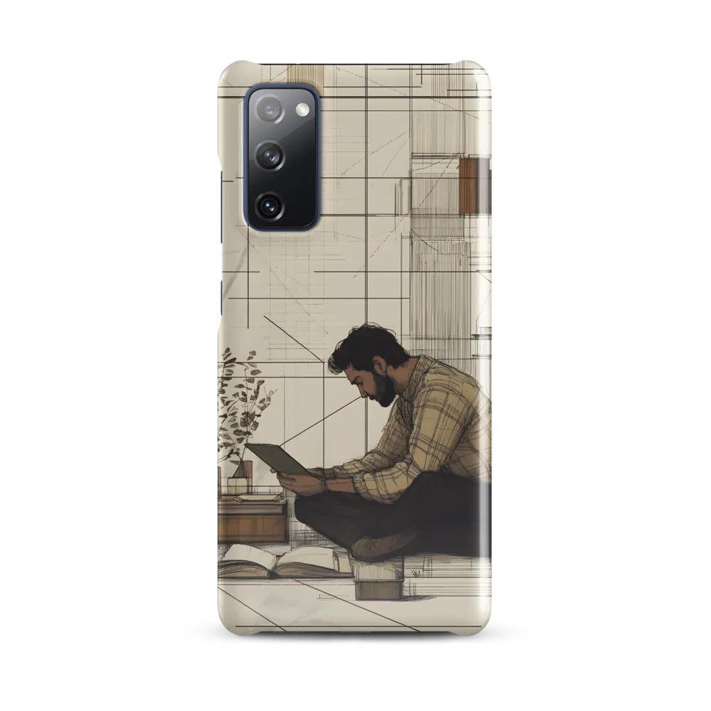 Quiet Reflections in Line | Phone Case |  S20 FE | Snap Case | Glossy