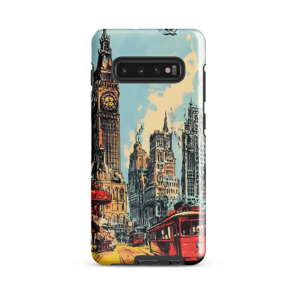 The Heartbeat of the City | Phone Case |  S10 Plus | Tough Case | Glossy