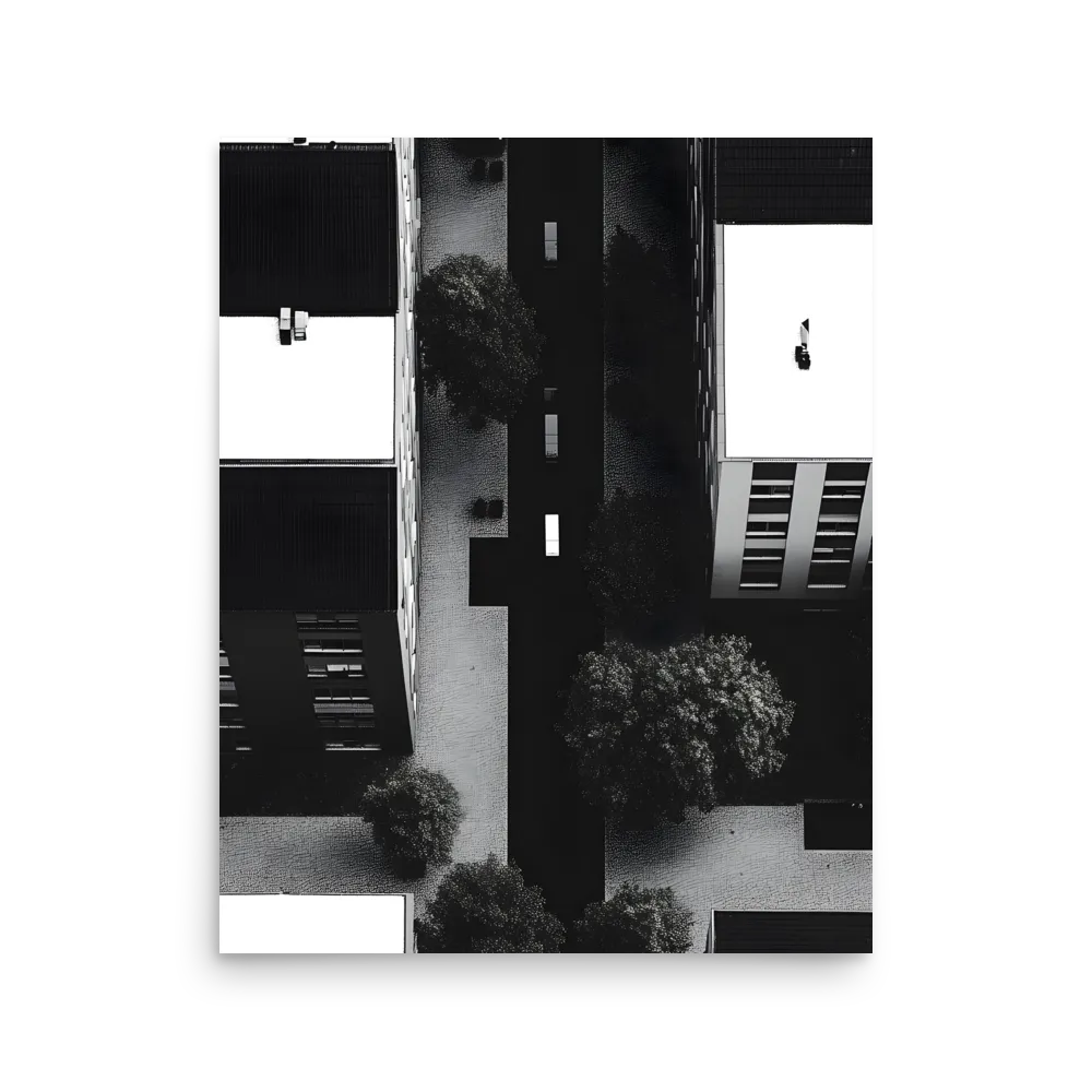 Urban Serenity from Above | Poster | 16″×20″