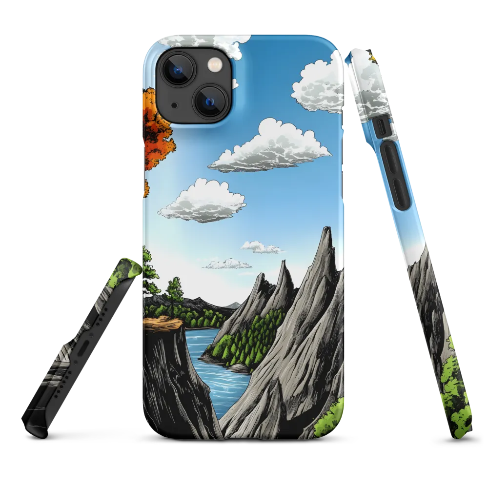 Majestic Serenity: A Journey Through Nature | Phone Case |  14 Plus | Snap Case | Matte