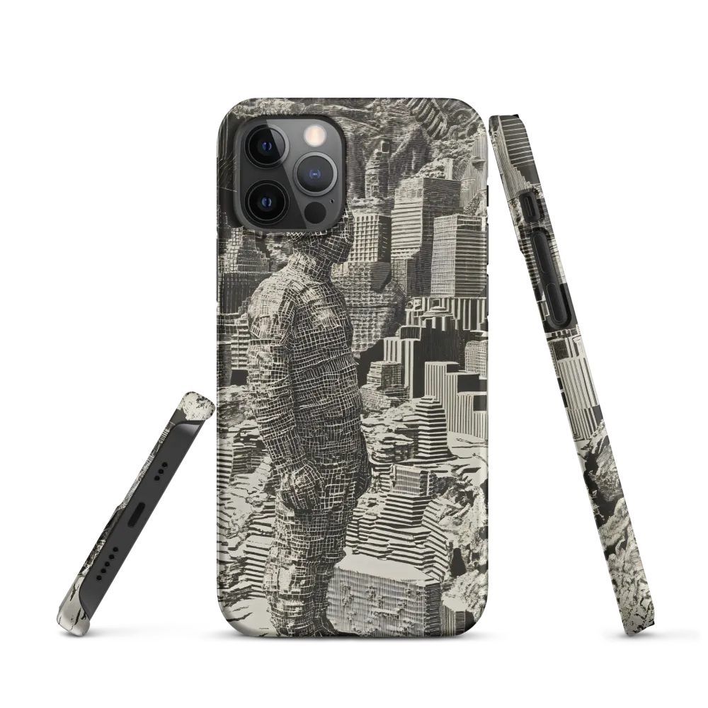 Contemplation in an Abstract Landscape | Phone Case |  12 Pro | Snap Case | Matte