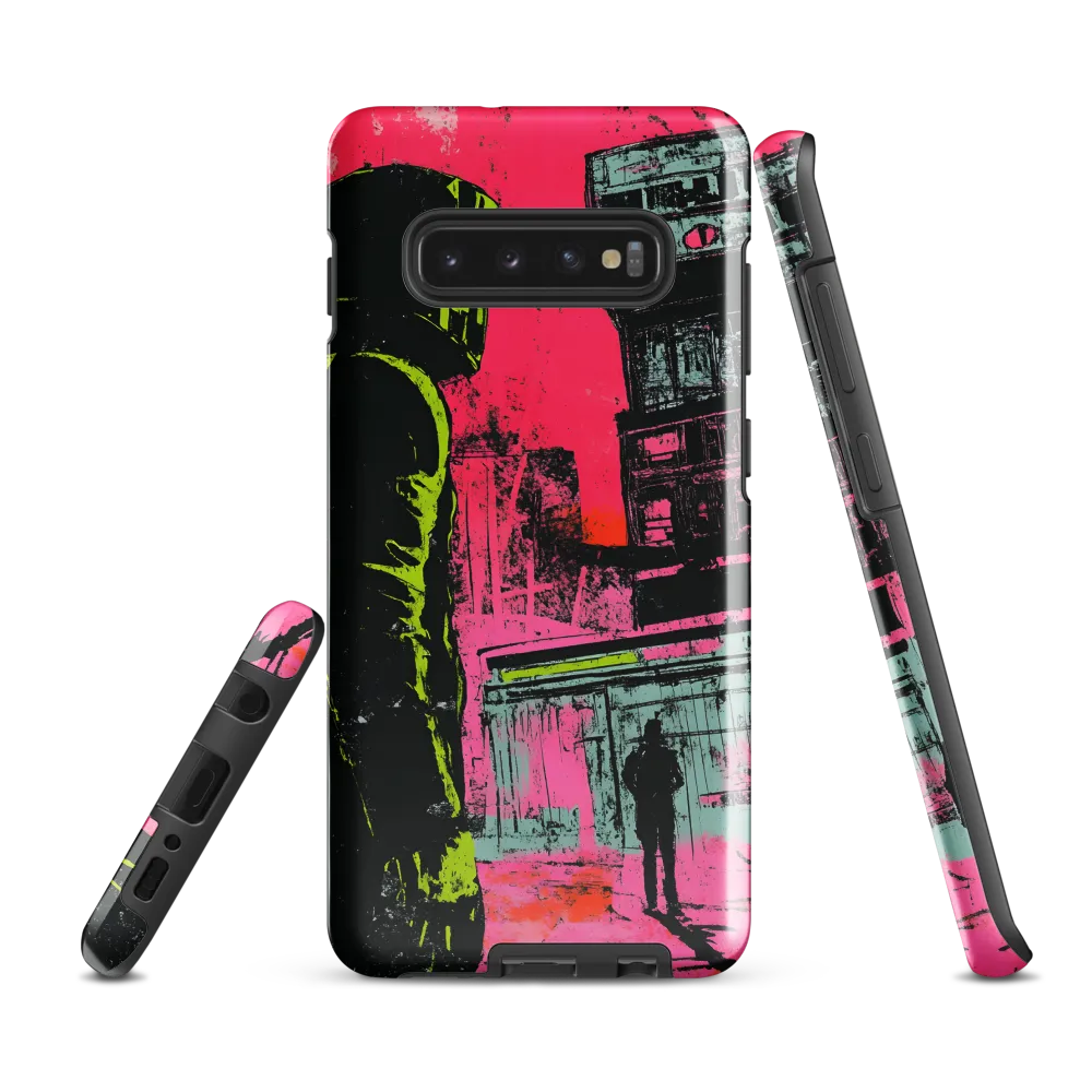 Urban Echoes of Mystery | Phone Case |  S10 Plus | Tough Case | Glossy