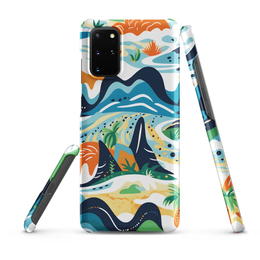 Abstract Tropical Landscape